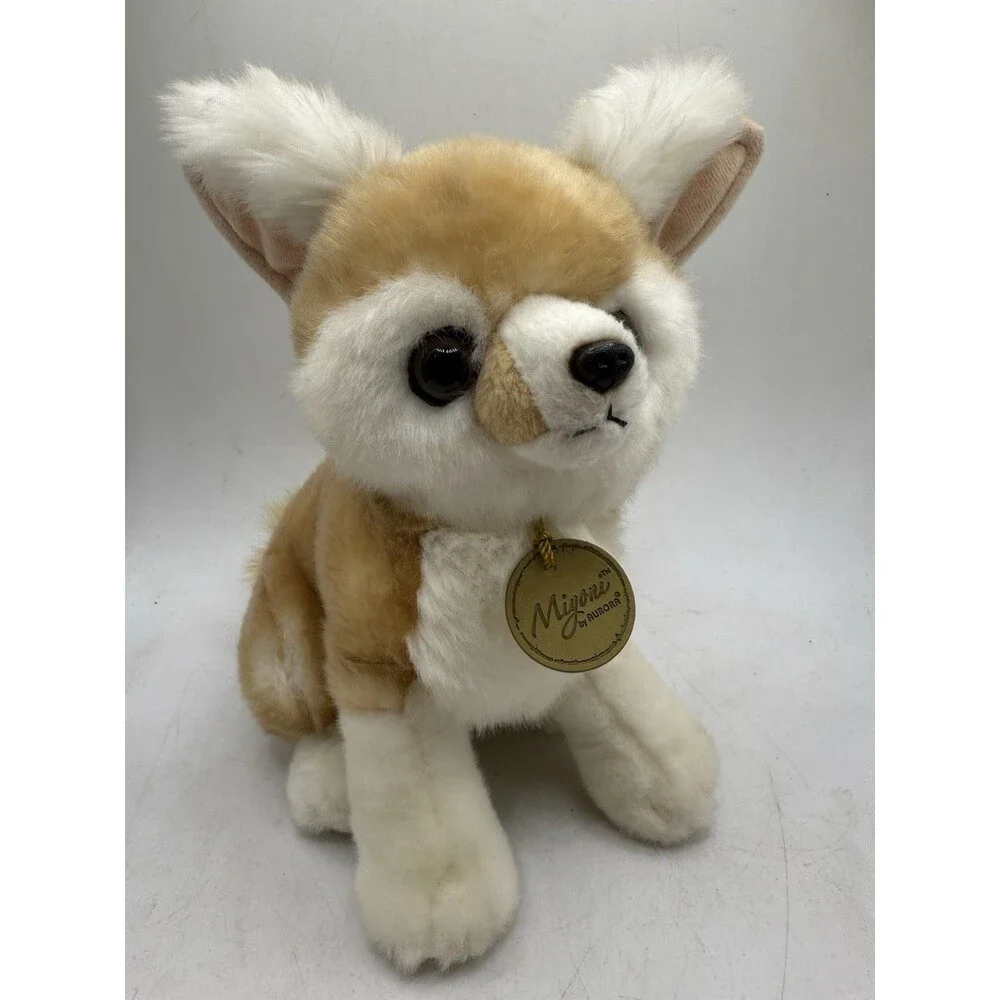Aurora Realistic Miyoni Fennec Fox Stuffed Animal 9” Plush